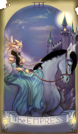 Tarot with detailed background