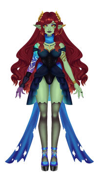 Fully layered V-tuber